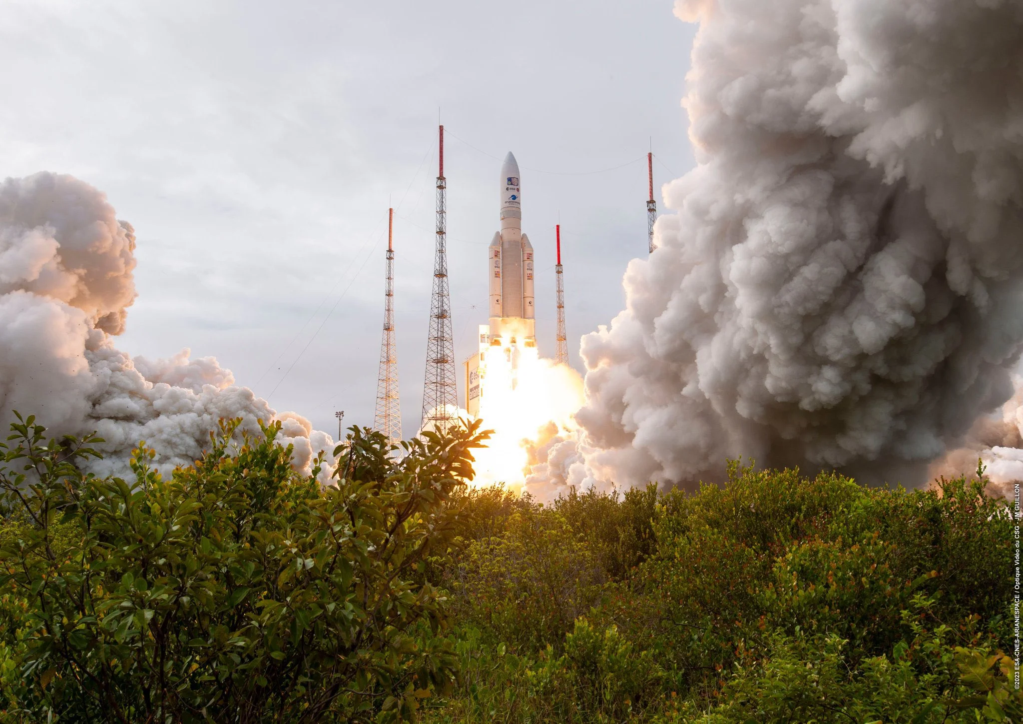 Décollage réussi pour la sonde JUICE de l’Agence Spatiale Européenne
